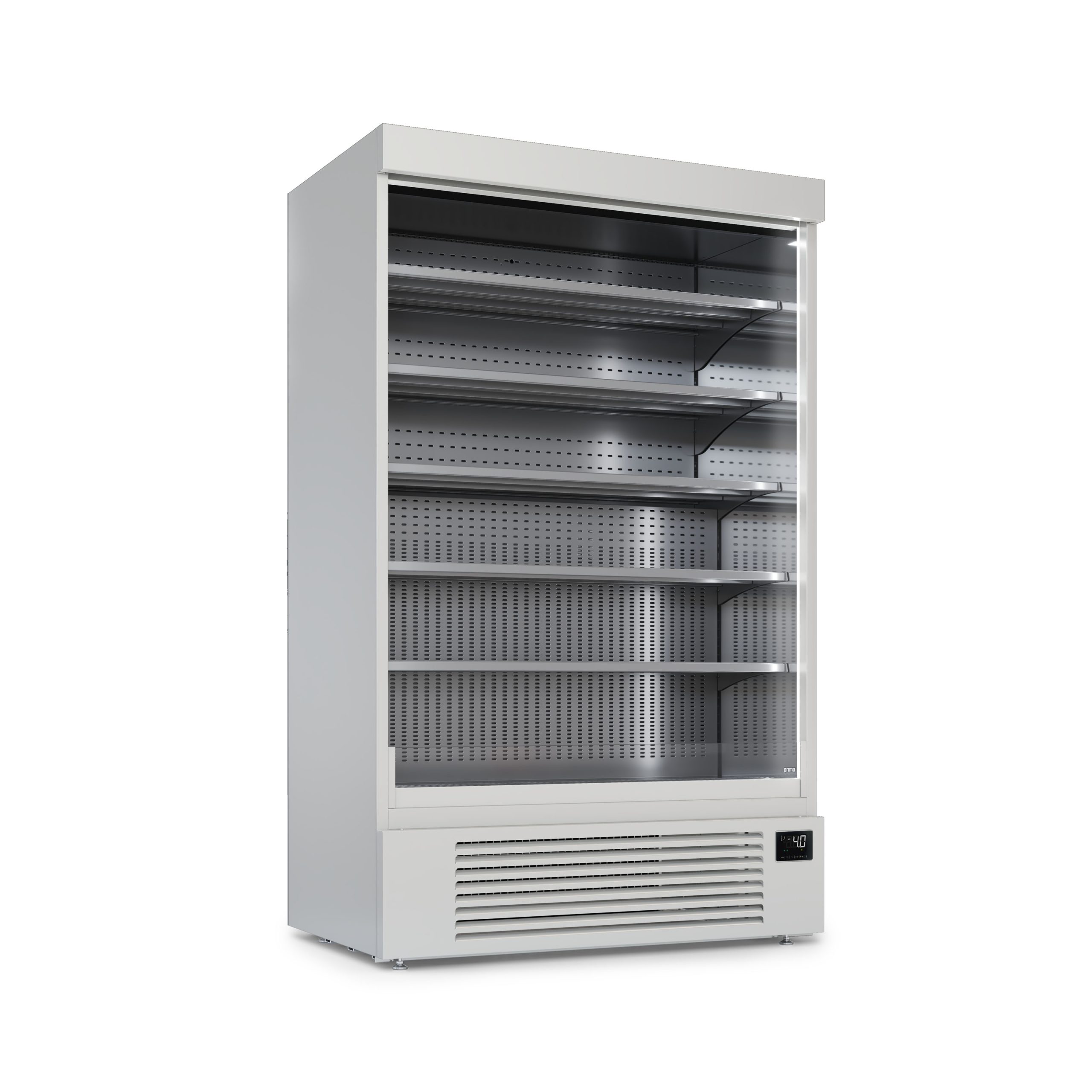 GG1 open verticale refrigerato. Esterno RAL 7044 interno RAL 9005