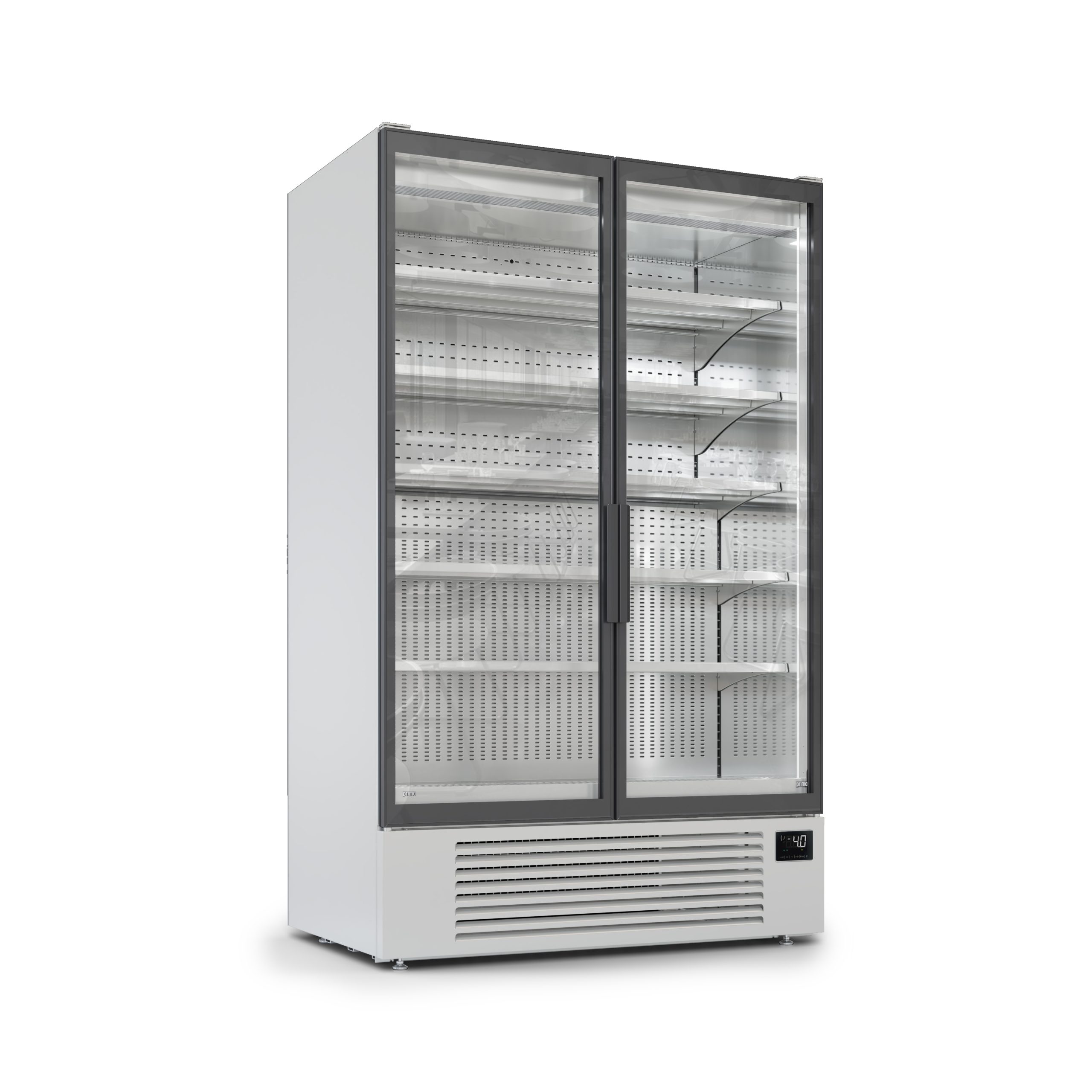 Verticale refrigerato GG1 door. Esterno RAL 7044 interno RAL 7044