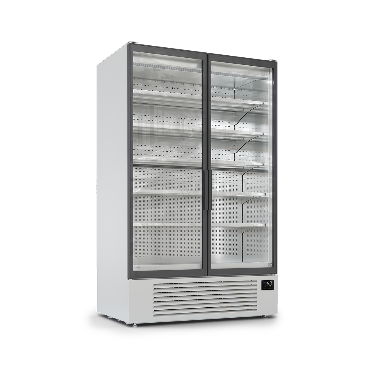 Verticale refrigerato GG1 door. Esterno RAL 7044 interno RAL 7044