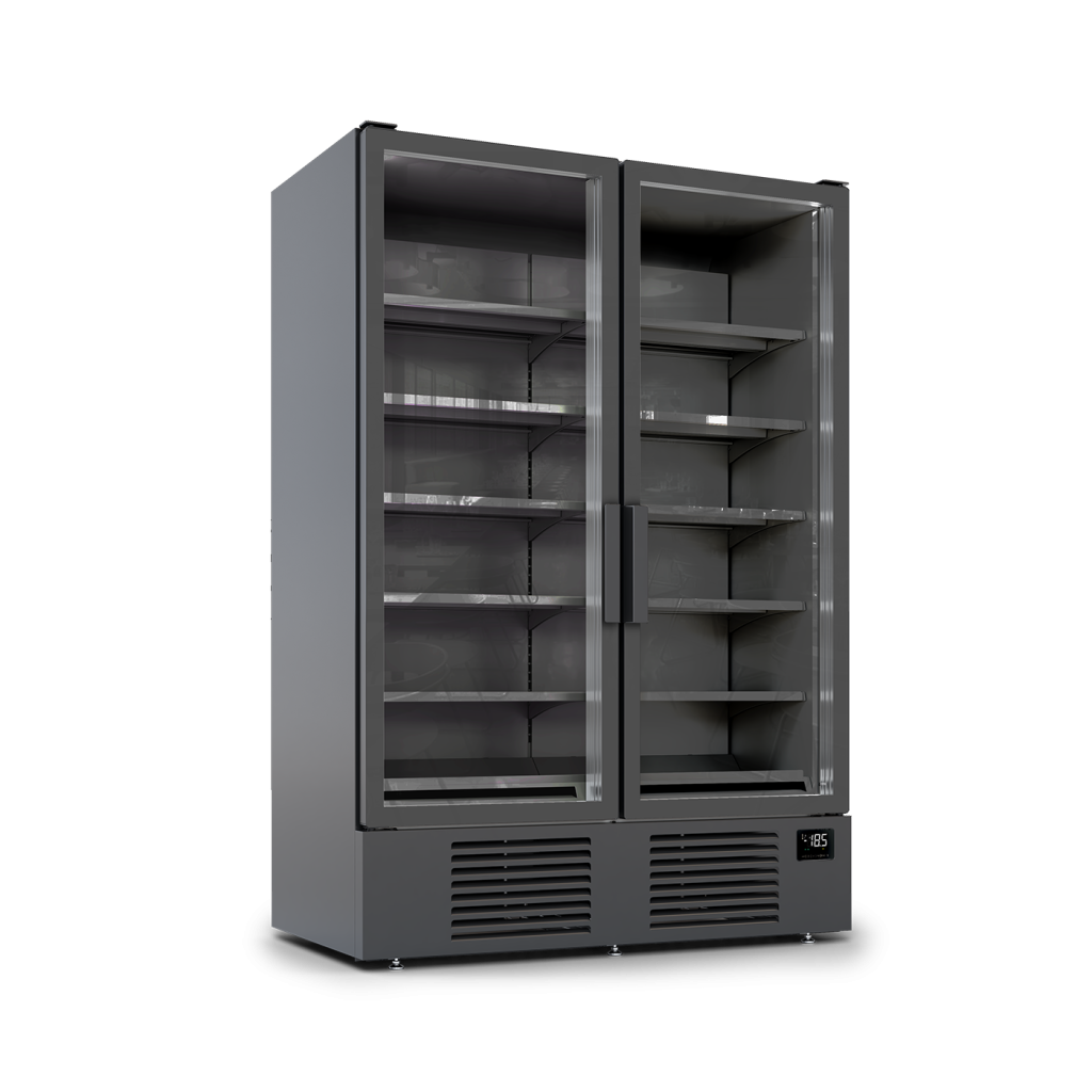 GG2 verticale refrigerato. Esterno RAL 9005 interno RAL 9005